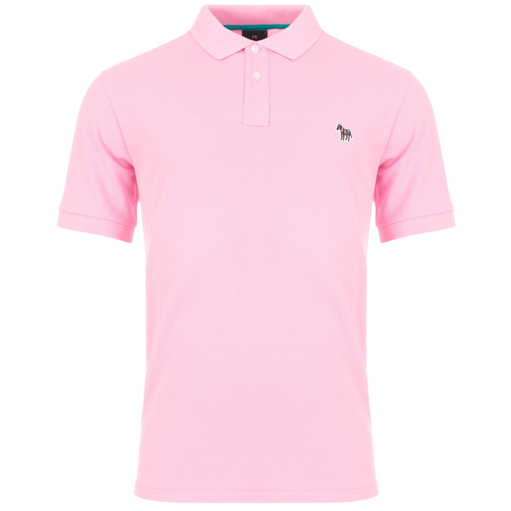 Regular Fit Zebra Short Sleeve Polo Shirt