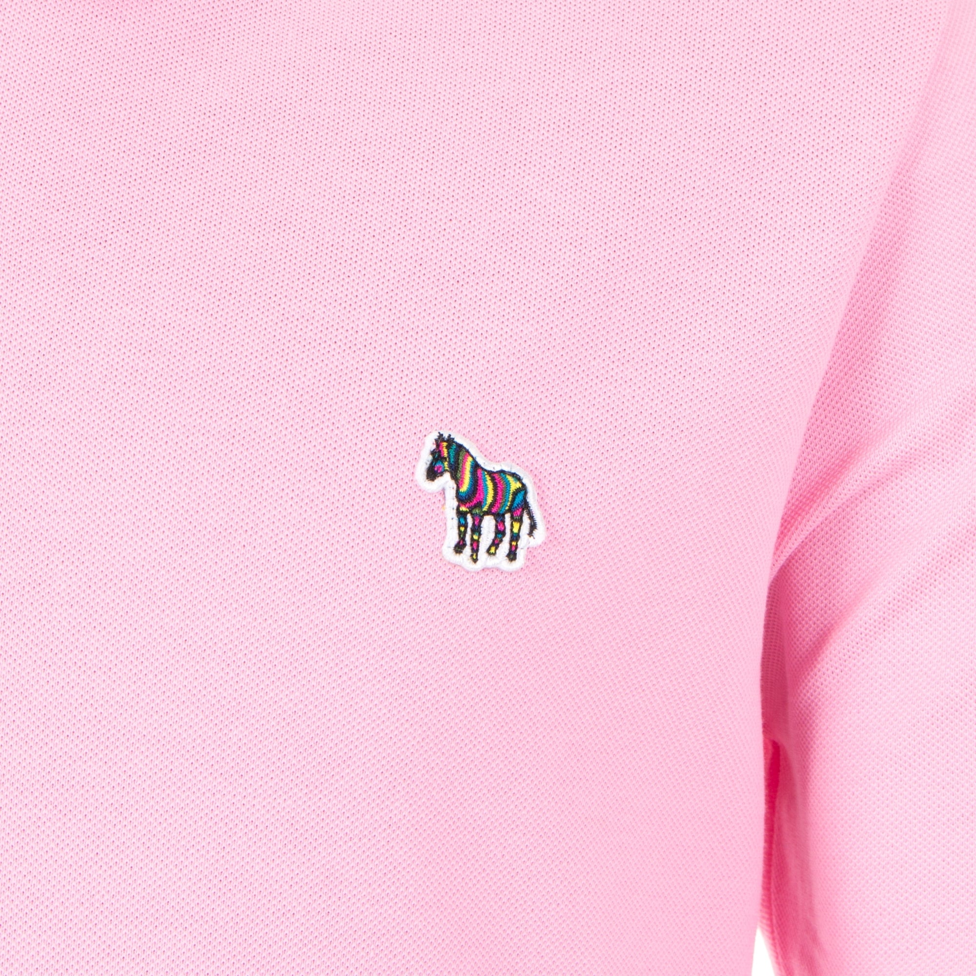 Regular Fit Zebra Short Sleeve Polo Shirt