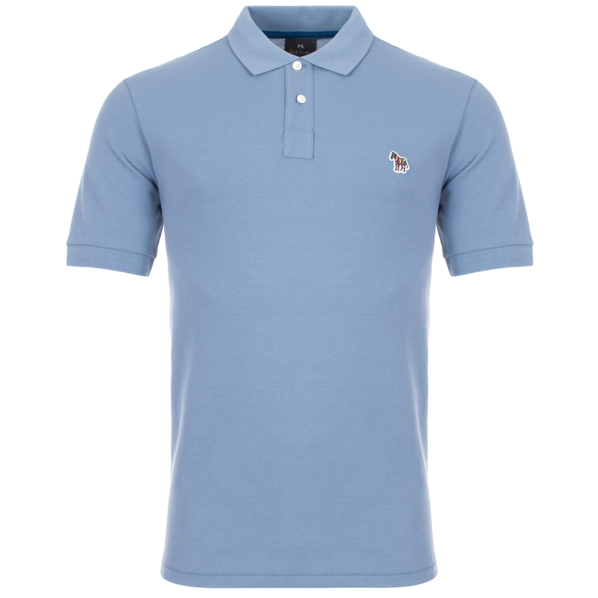 Regular Fit Zebra Short Sleeve Polo Shirt