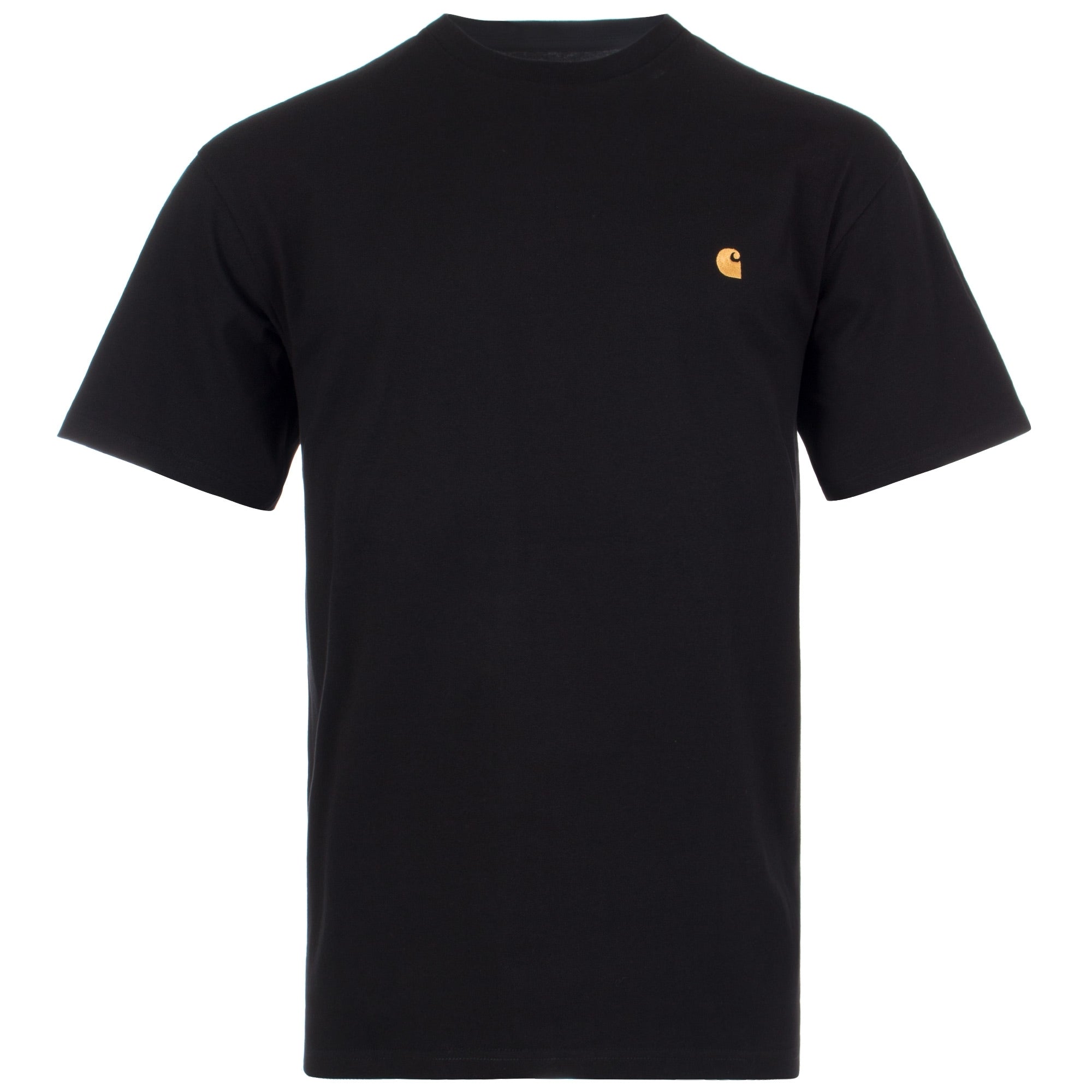 Relaxed-Fit-Chase-T-Shirt-Black/Gold-Carhartt-WIP-EQVVS