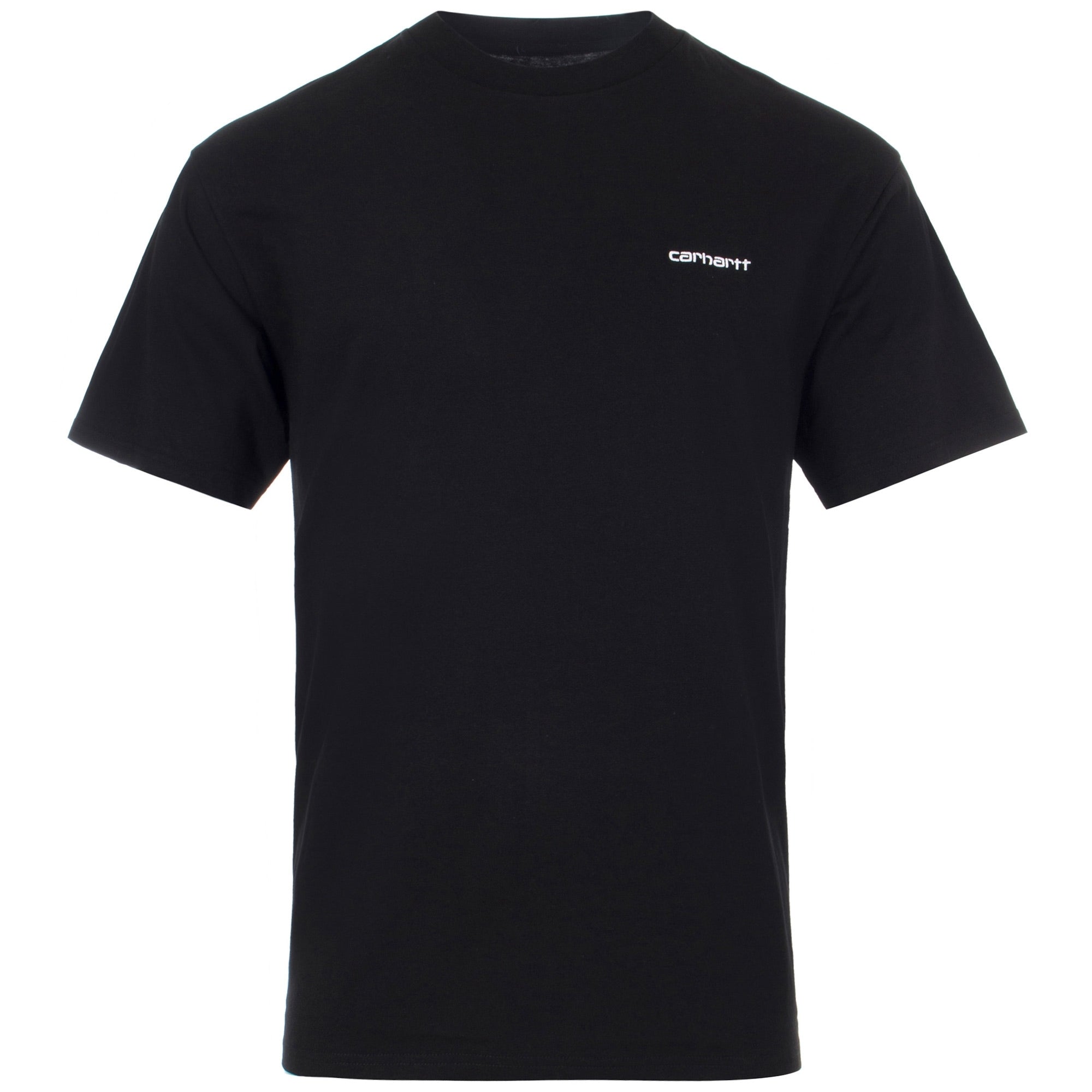 Loose Fit Script Embroidery T-Shirt