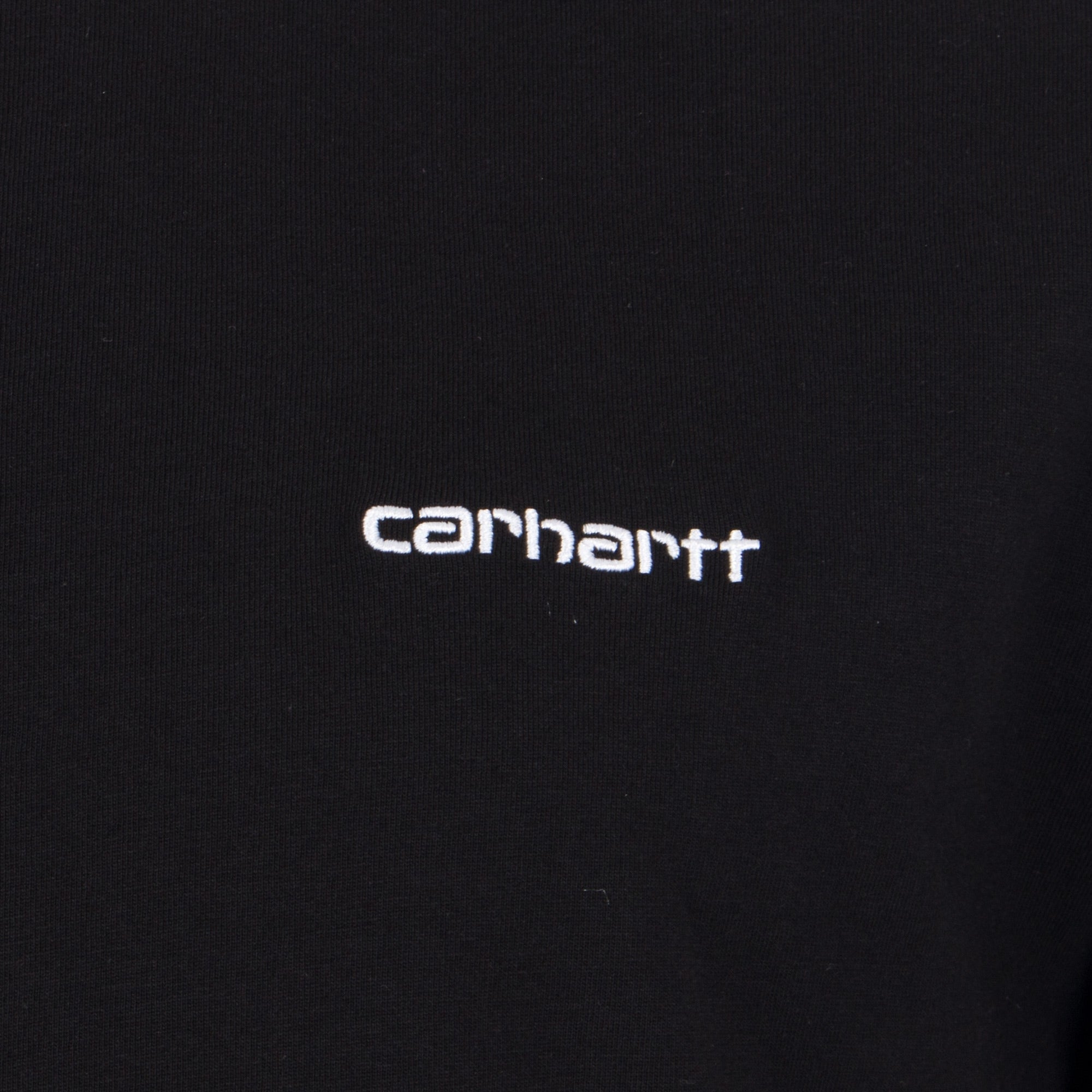 Loose Fit Script Embroidery T-Shirt