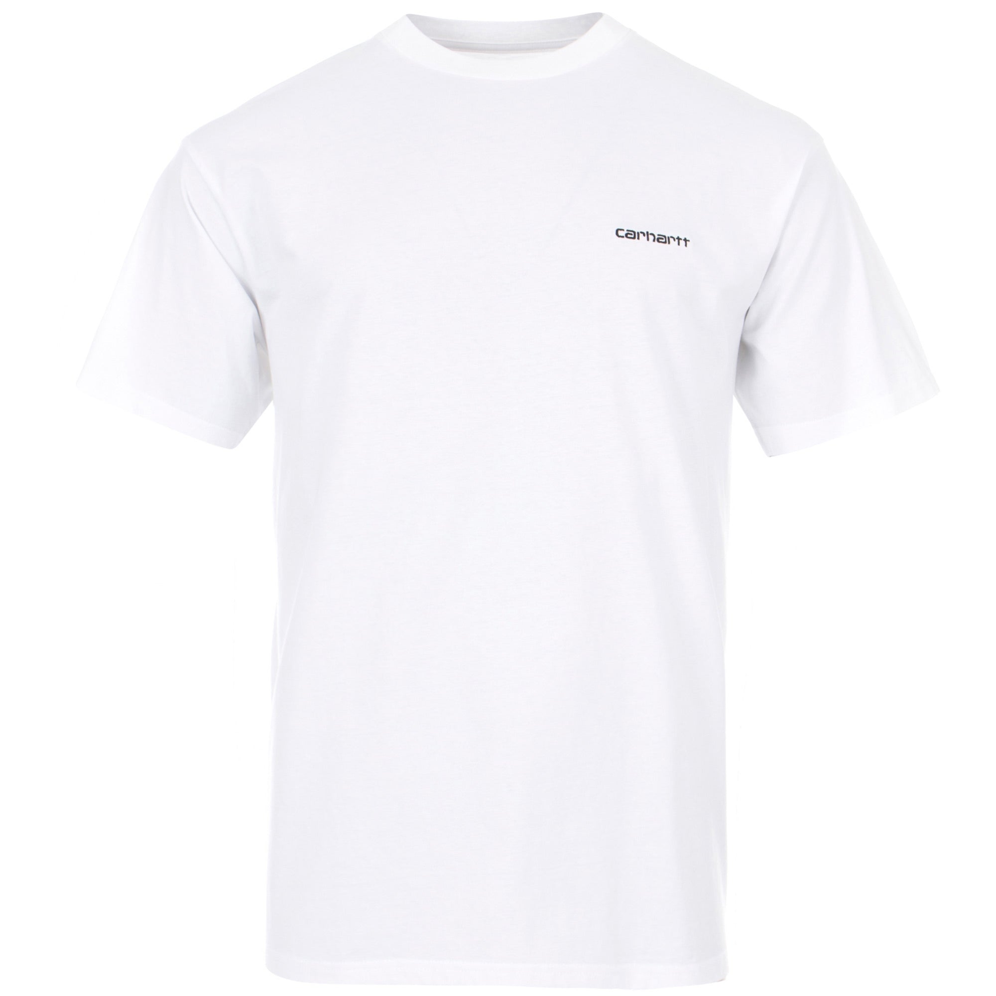 Loose Fit Script Embroidery T-Shirt