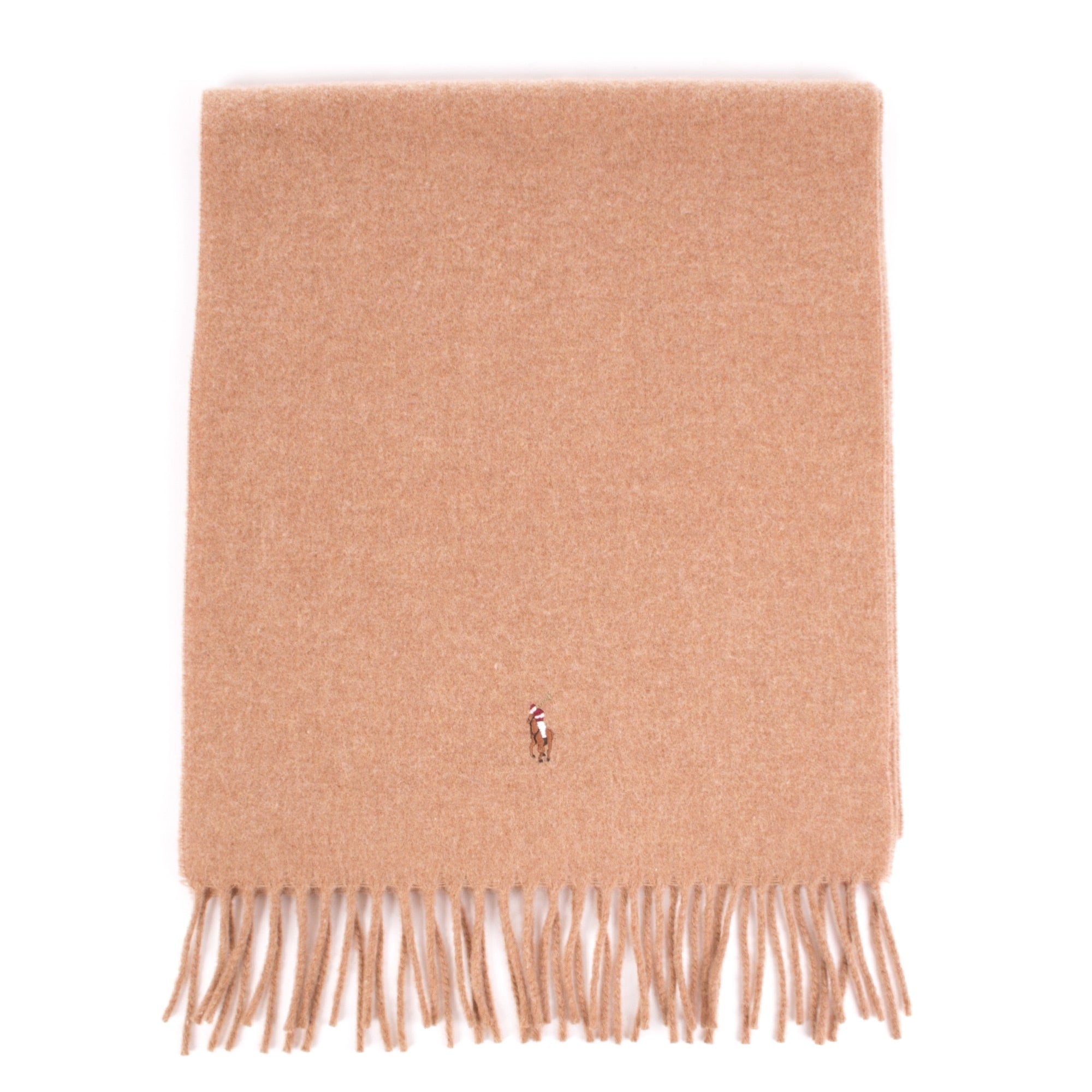 Multicolour Polo Player Logo Scarf