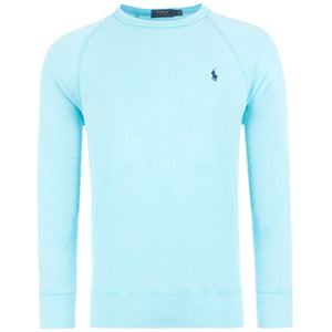 Lightweight Washed Cotton Spa Terry Sweatshirt