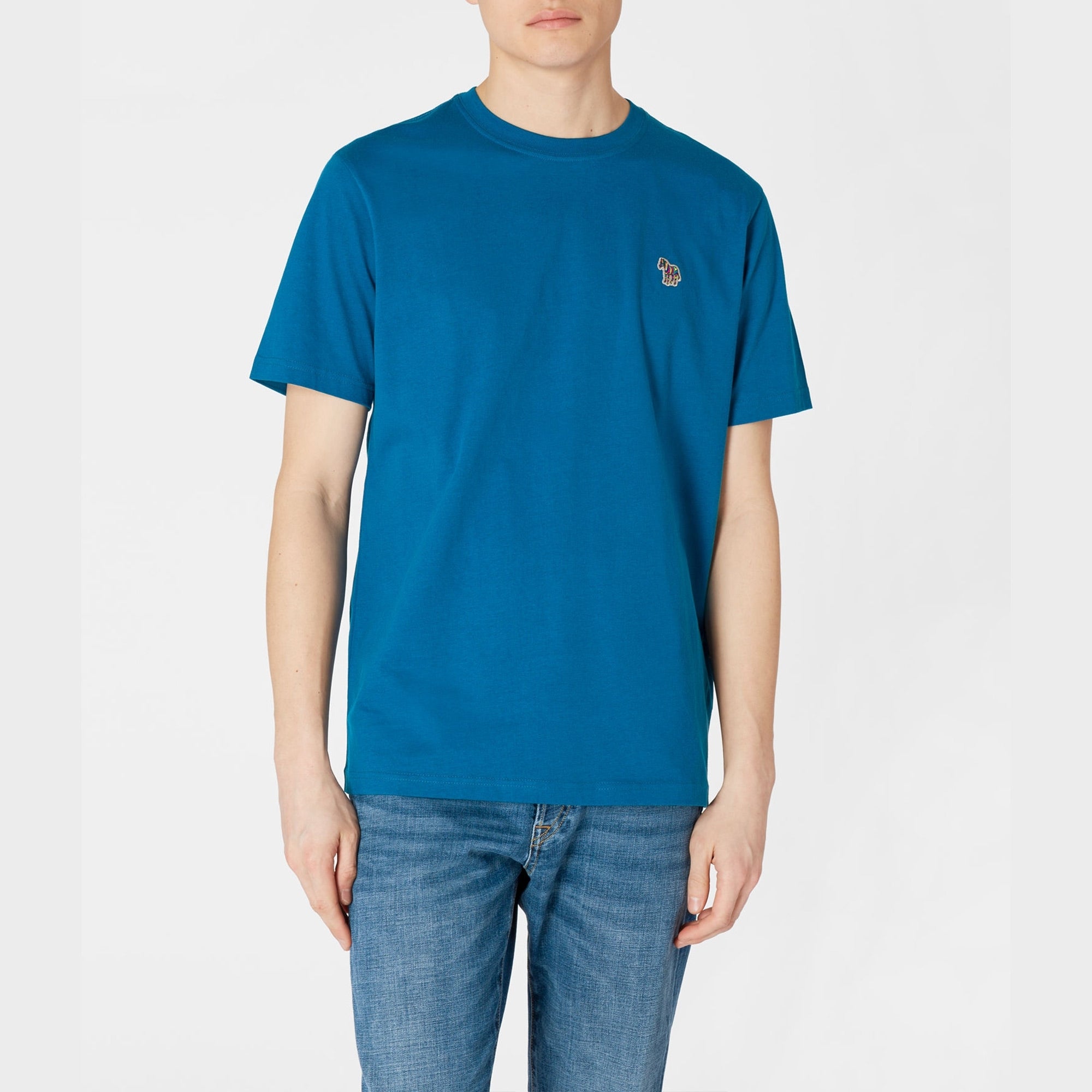 Regular Fit Zebra Logo T-Shirt