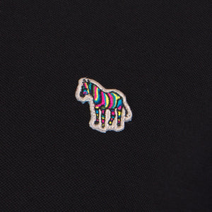 Long Sleeve Tipped Zebra Polo