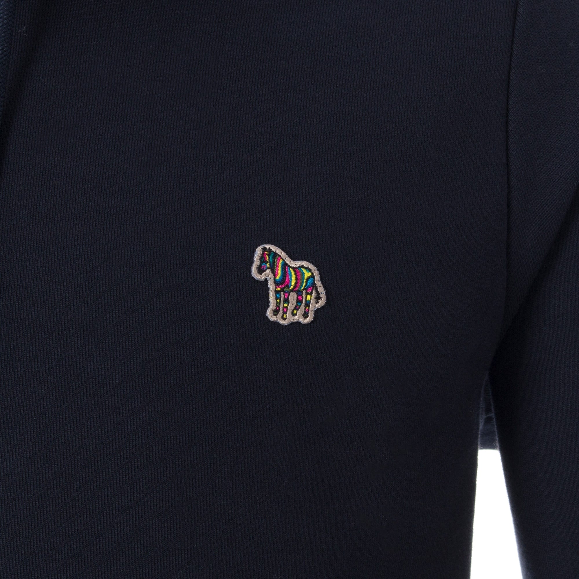 Regular Fit Zebra Logo Hoodie