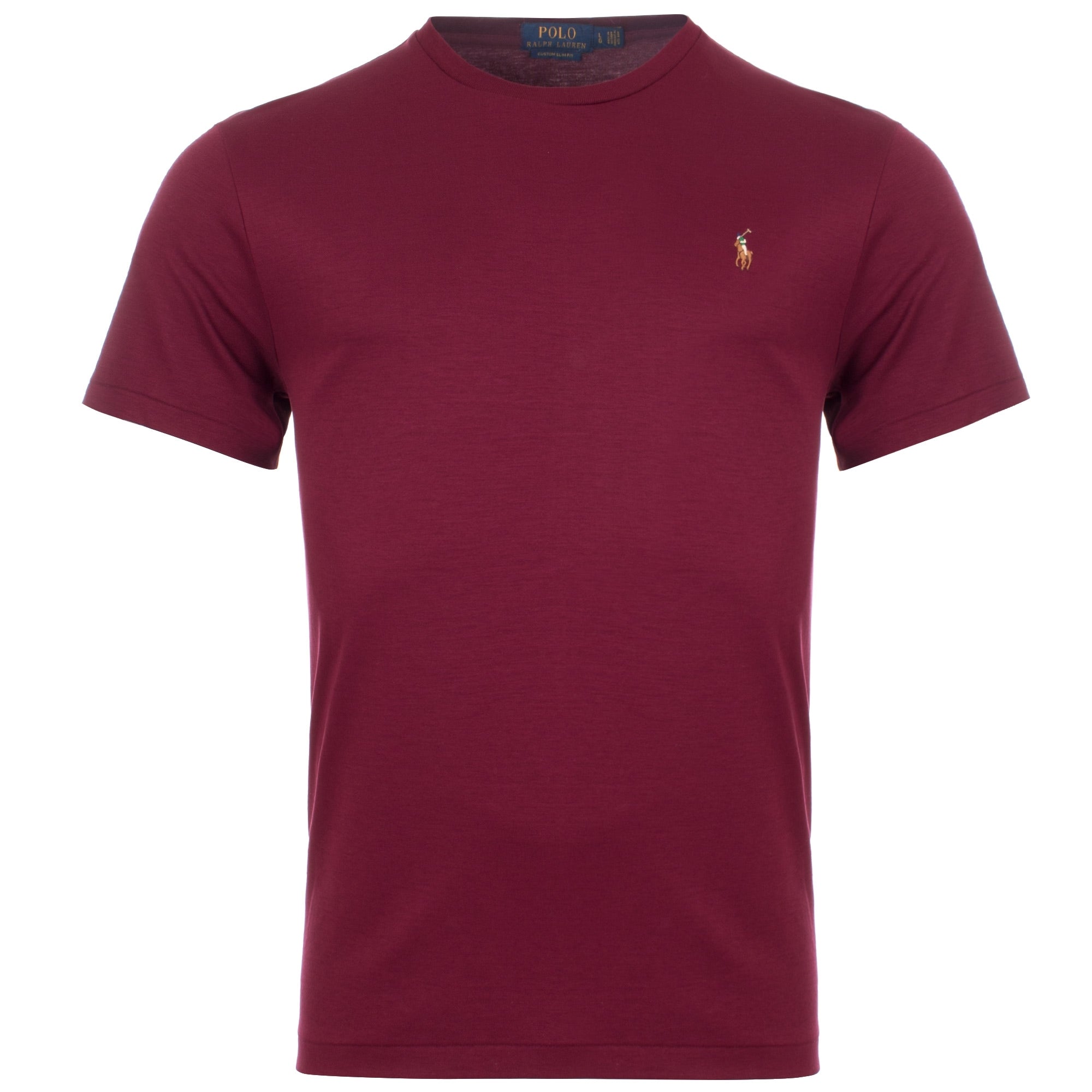 Custom Slim Fit Pima Crew Neck T-Shirt