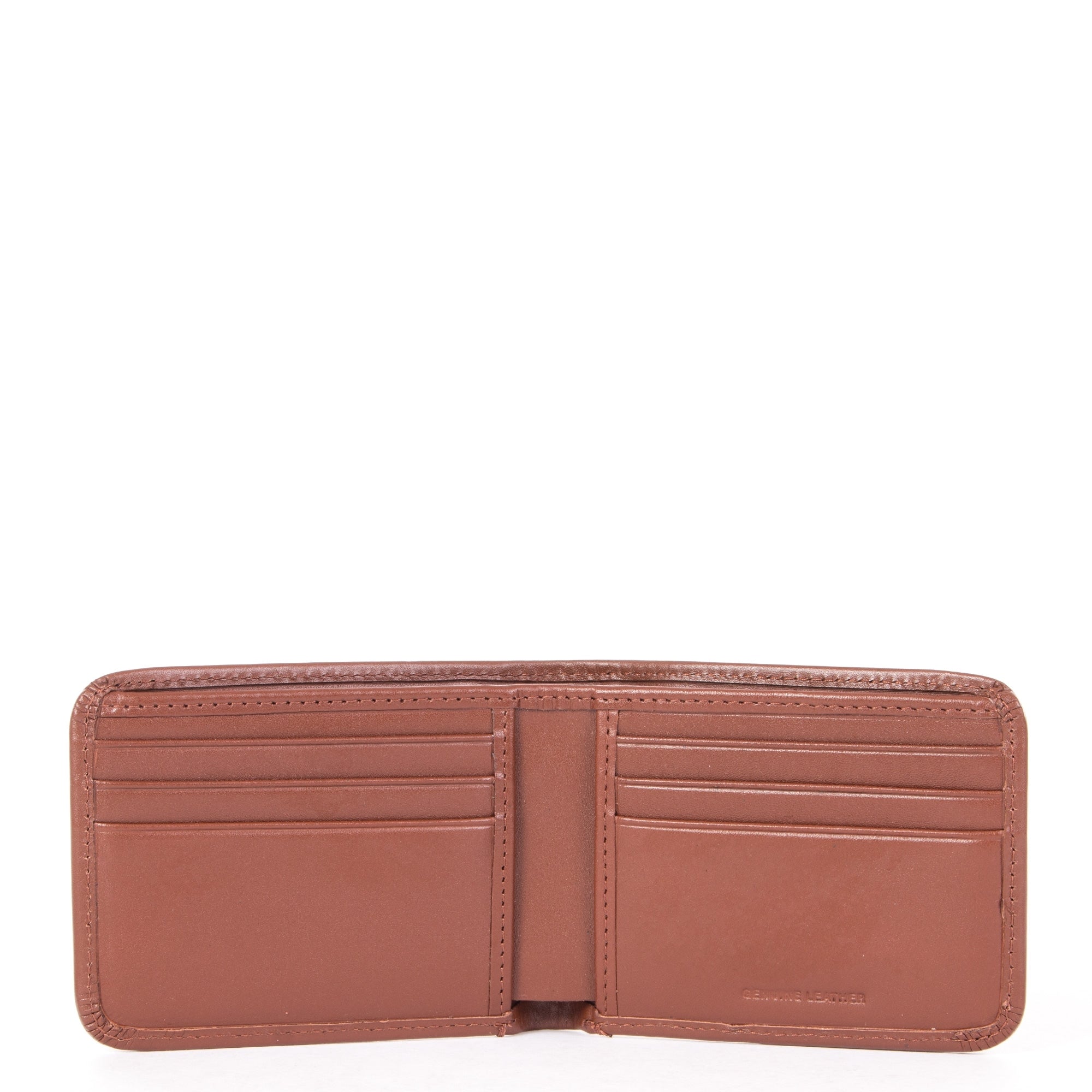 Regular Fit Graphic Leather Bilfold Wallet