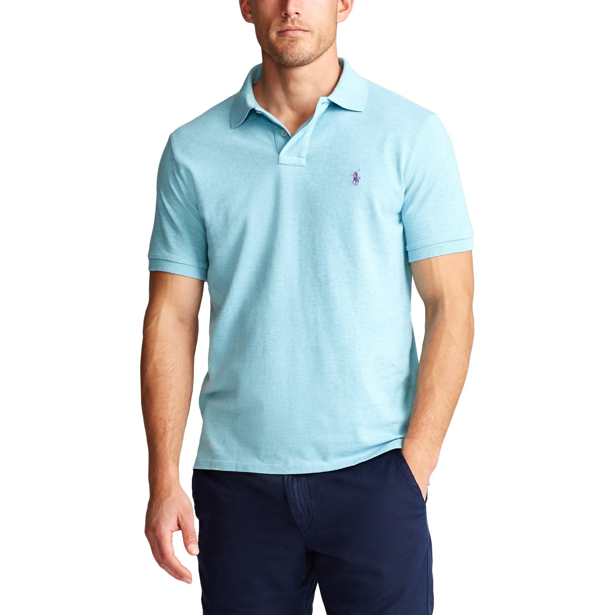 Custom Slim Fit Cotton Piqué Polo