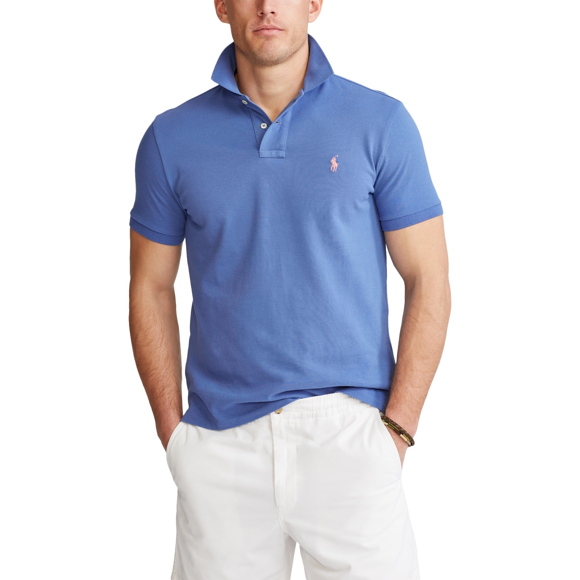 Custom Slim Fit Cotton Piqué Polo