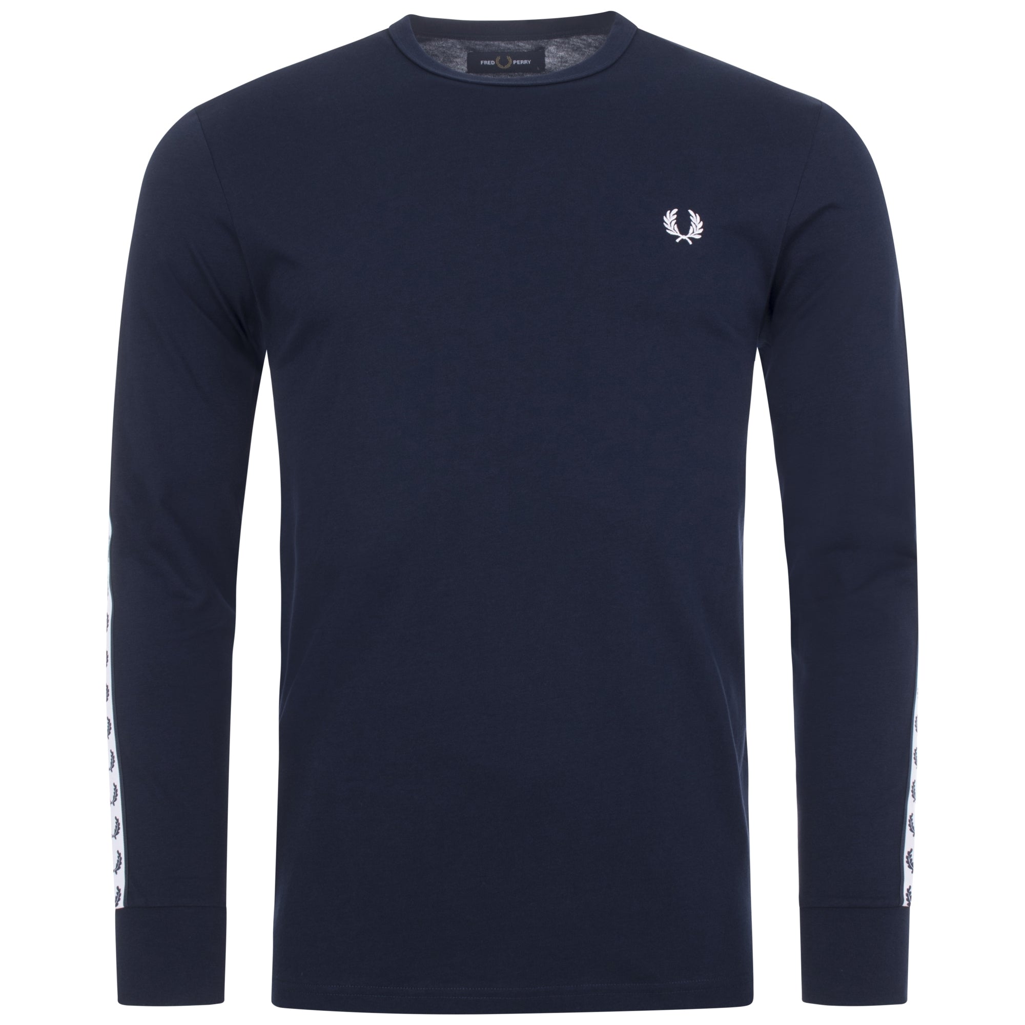 Long-Sleeve-Taped-Ringer-T-Shirt-Carbon-Blue-Fred-Perry-EQVVS
