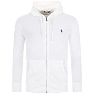 Lightweight Spa Terry Zip Hoodie White Polo Ralph Lauren EQVVS