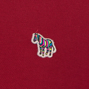 Long Sleeve Zebra Logo Polo