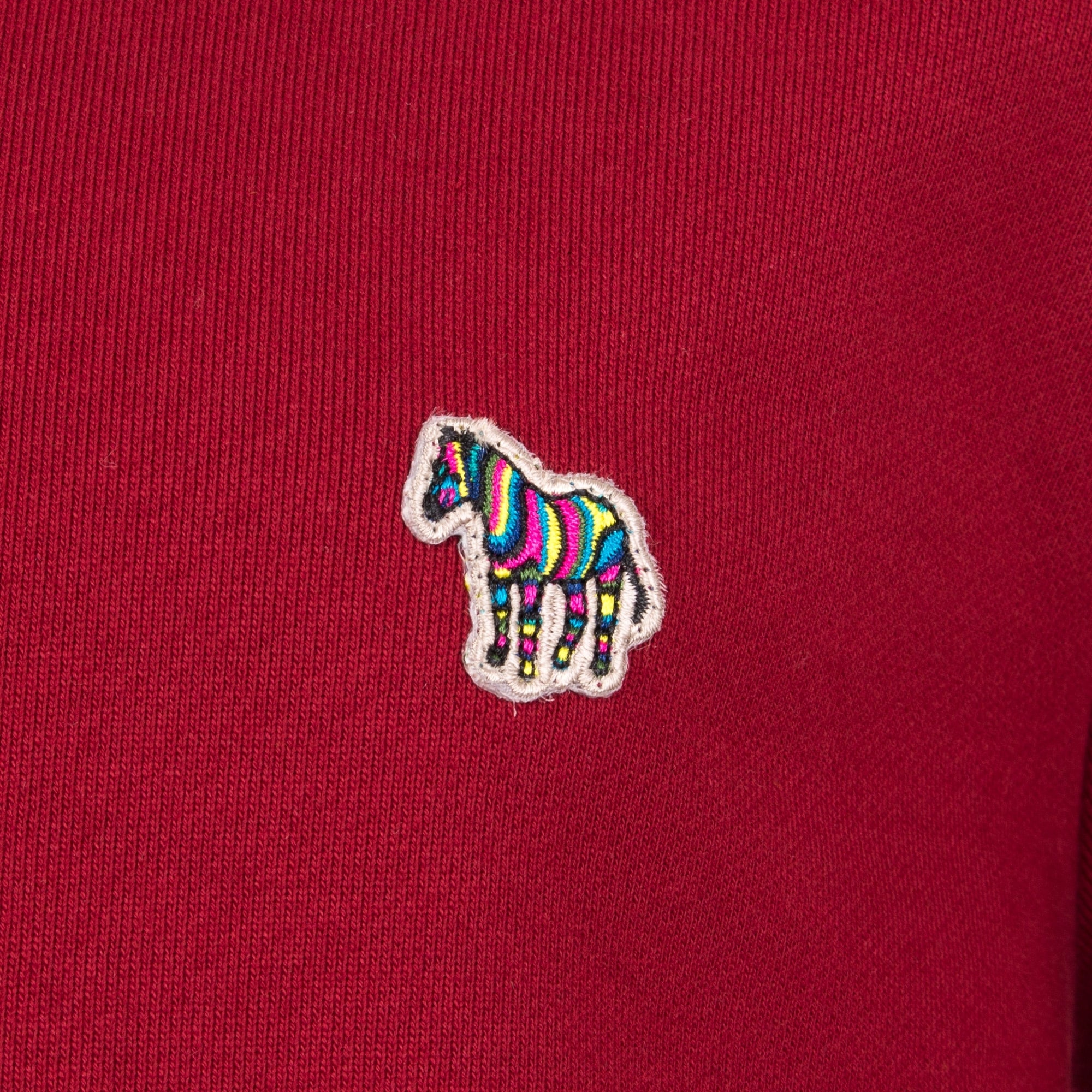 Regular Fit Zebra Logo Hoodie