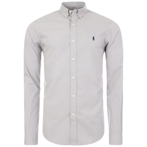 Long Sleeve Slim Fit Poplin Shirt