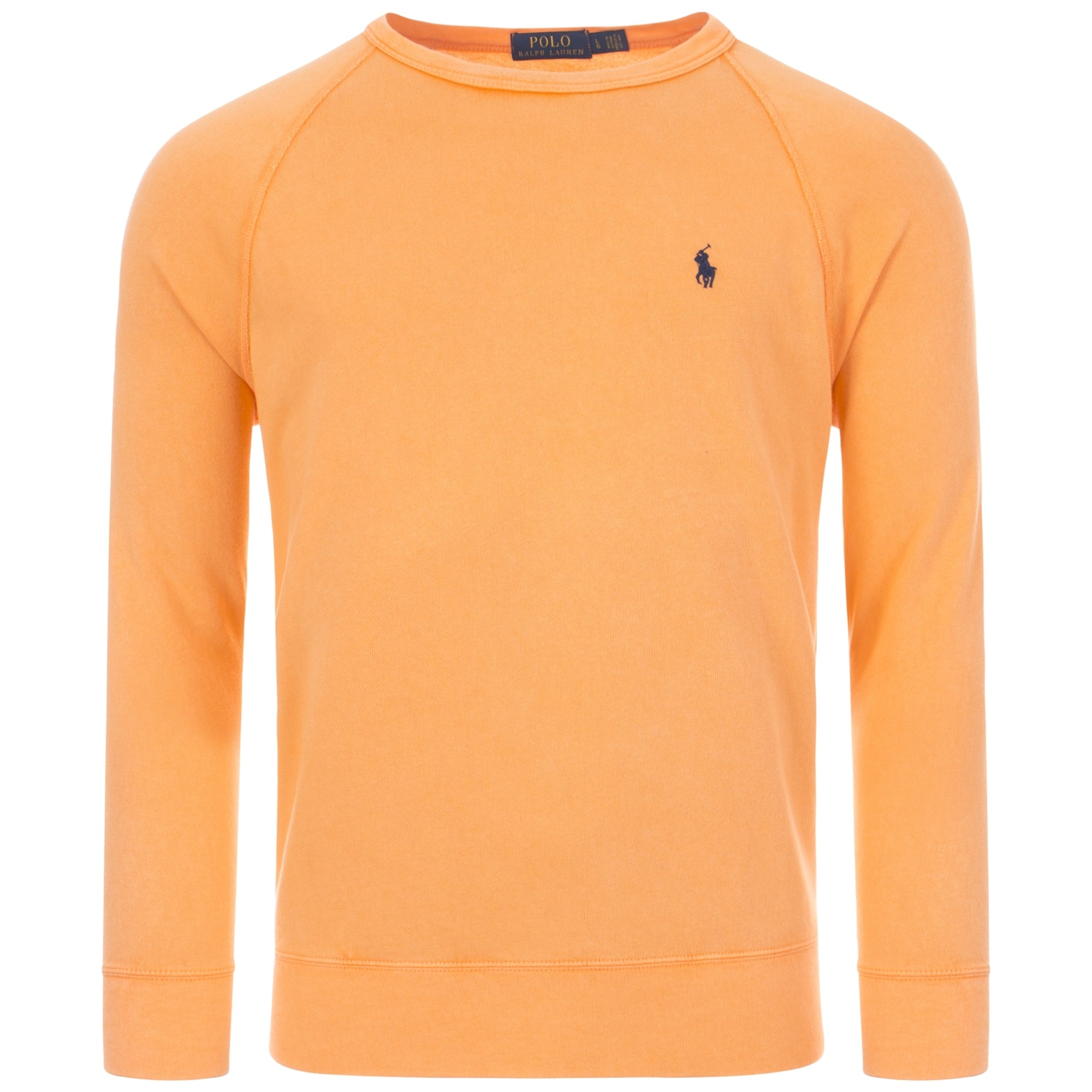 Lightweight Washed Cotton Spa Terry Sweatshirt