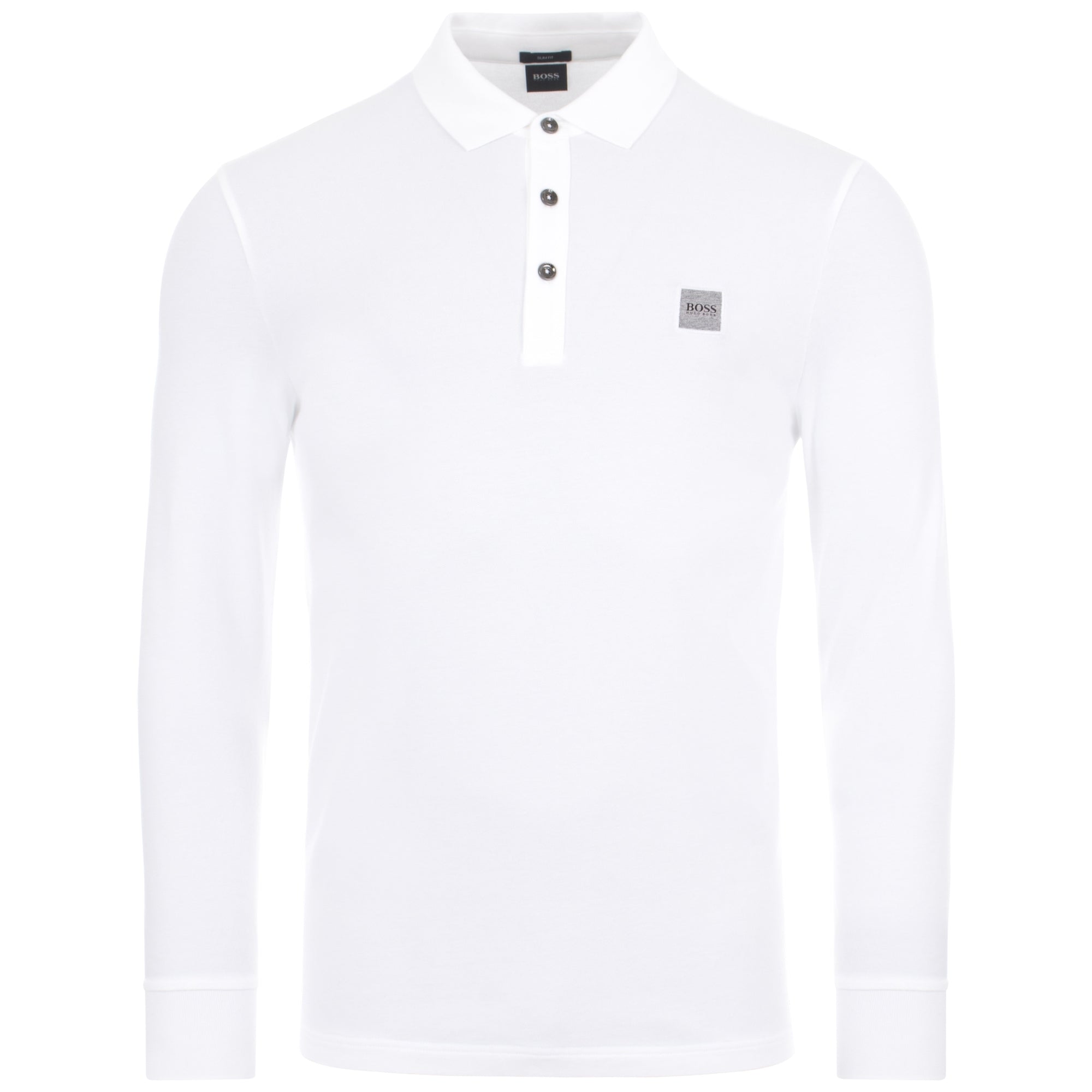 Casual Passerby Long Sleeve Slim Fit Polo Shirt