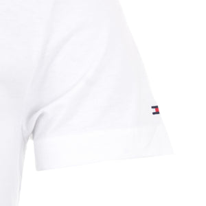 Striped Woven Label T-Shirt
