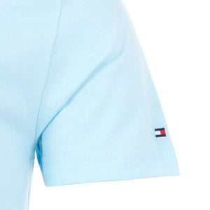 Striped Woven Label T-Shirt