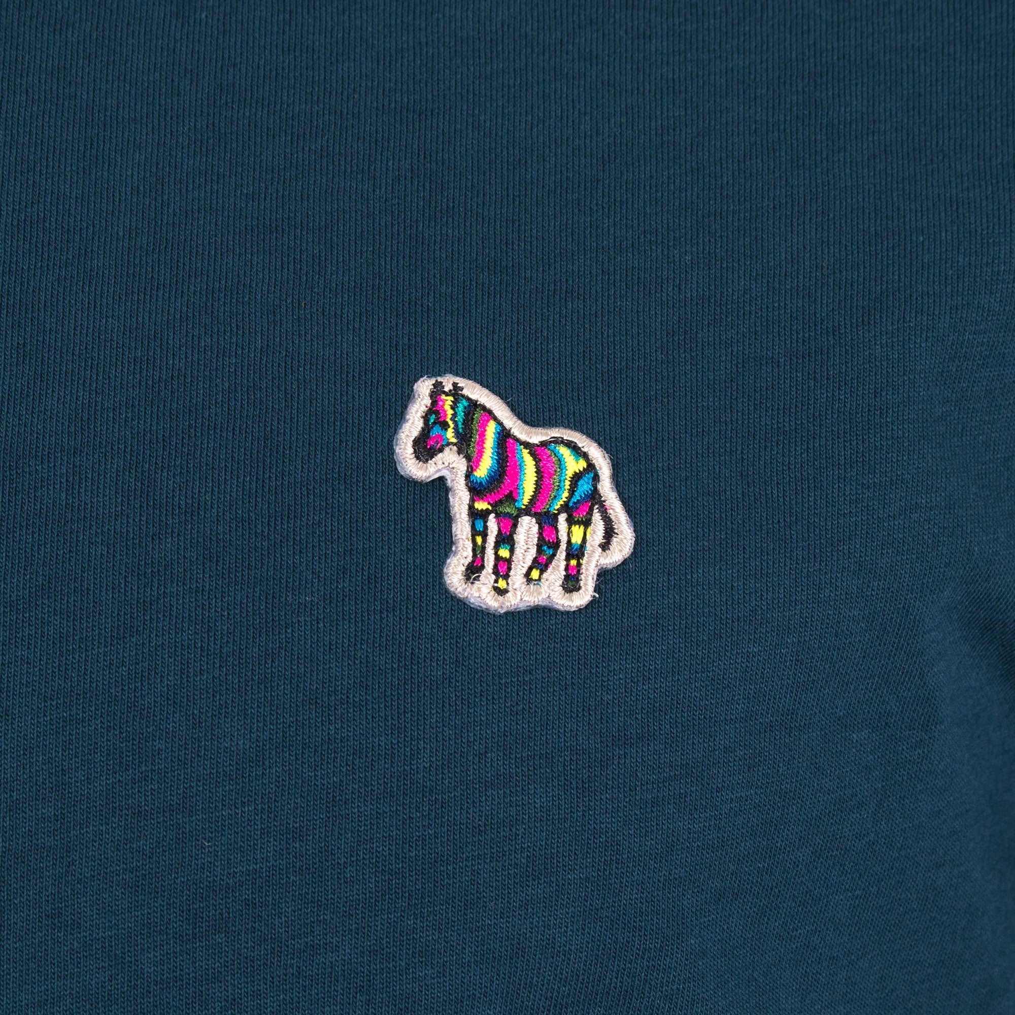 Regular Fit Zebra Logo T-Shirt