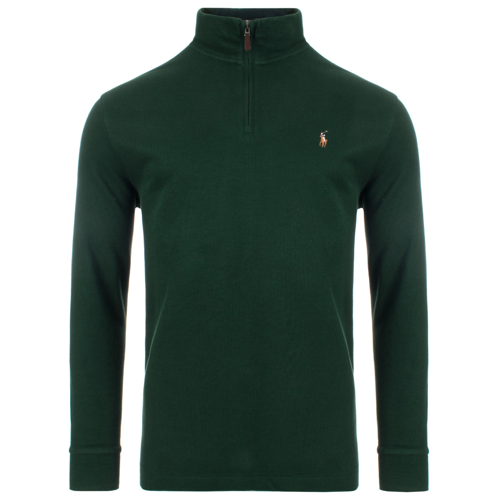 Estate-Rib Quarter Zip Knit Jumper