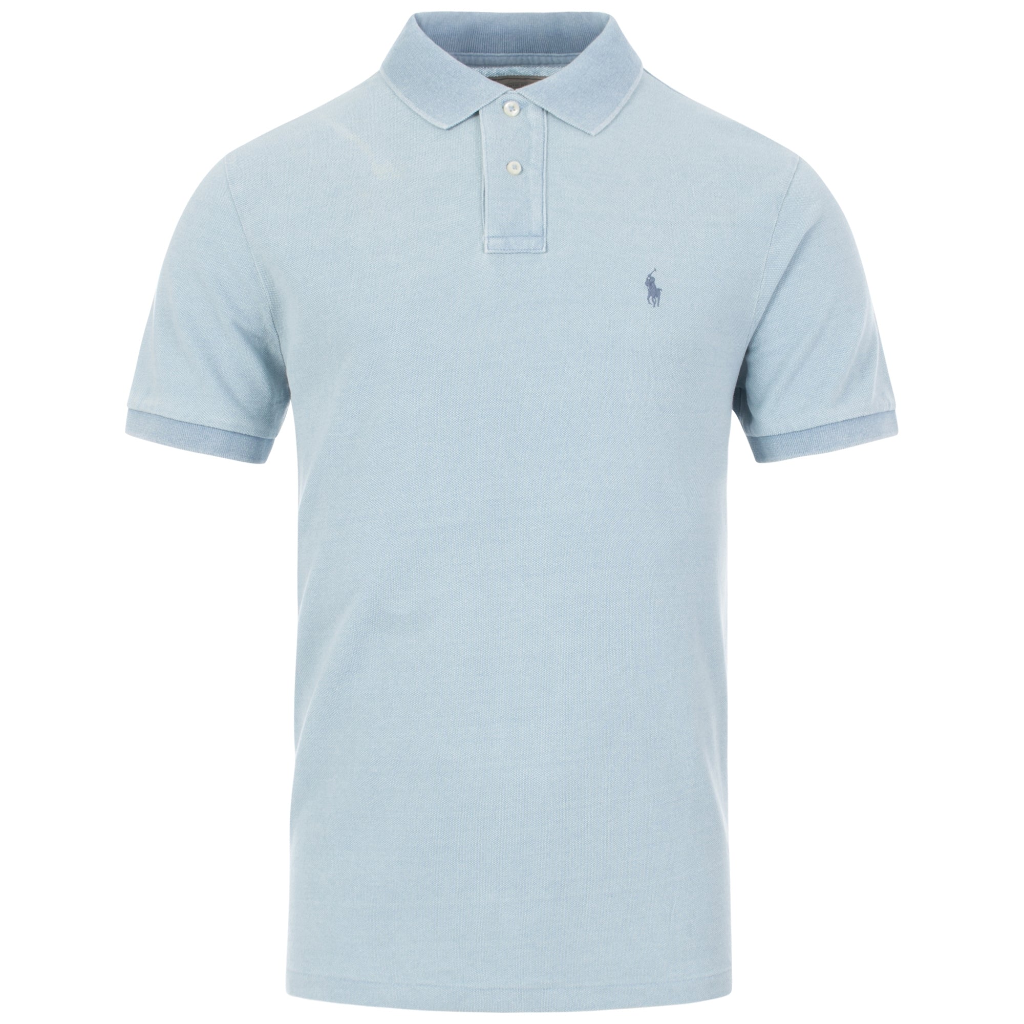 Custom Slim Fit Mesh Knit Polo Shirt