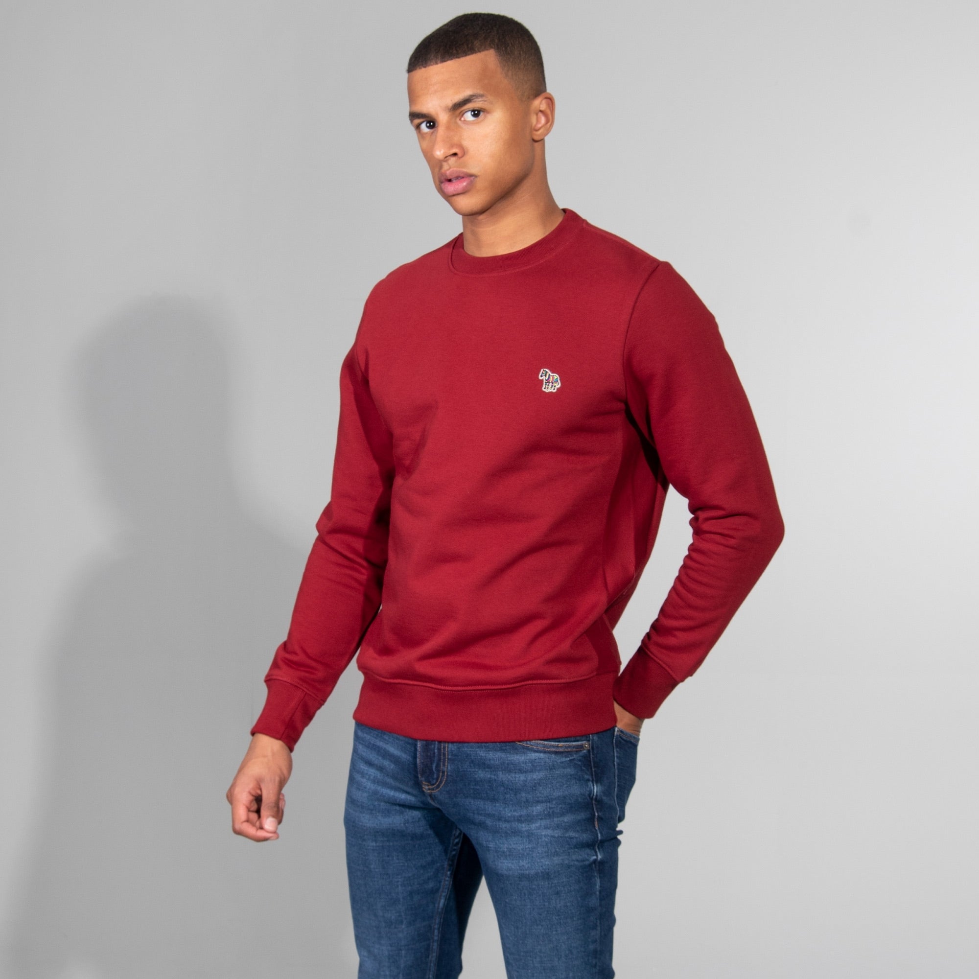 Regular Fit Zebra Sweatshirt