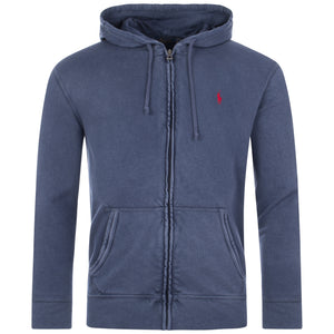Lightweight Classic Fit Spa Terry Zip Hoodie