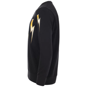 Slim Fit Gold Bolt Lightweight Sweatshirt