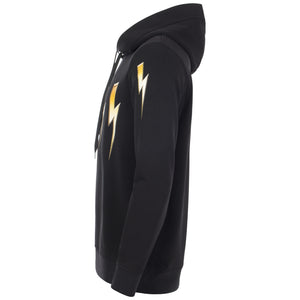 Slim Fit Gold Bolt Lightweight Hoodie