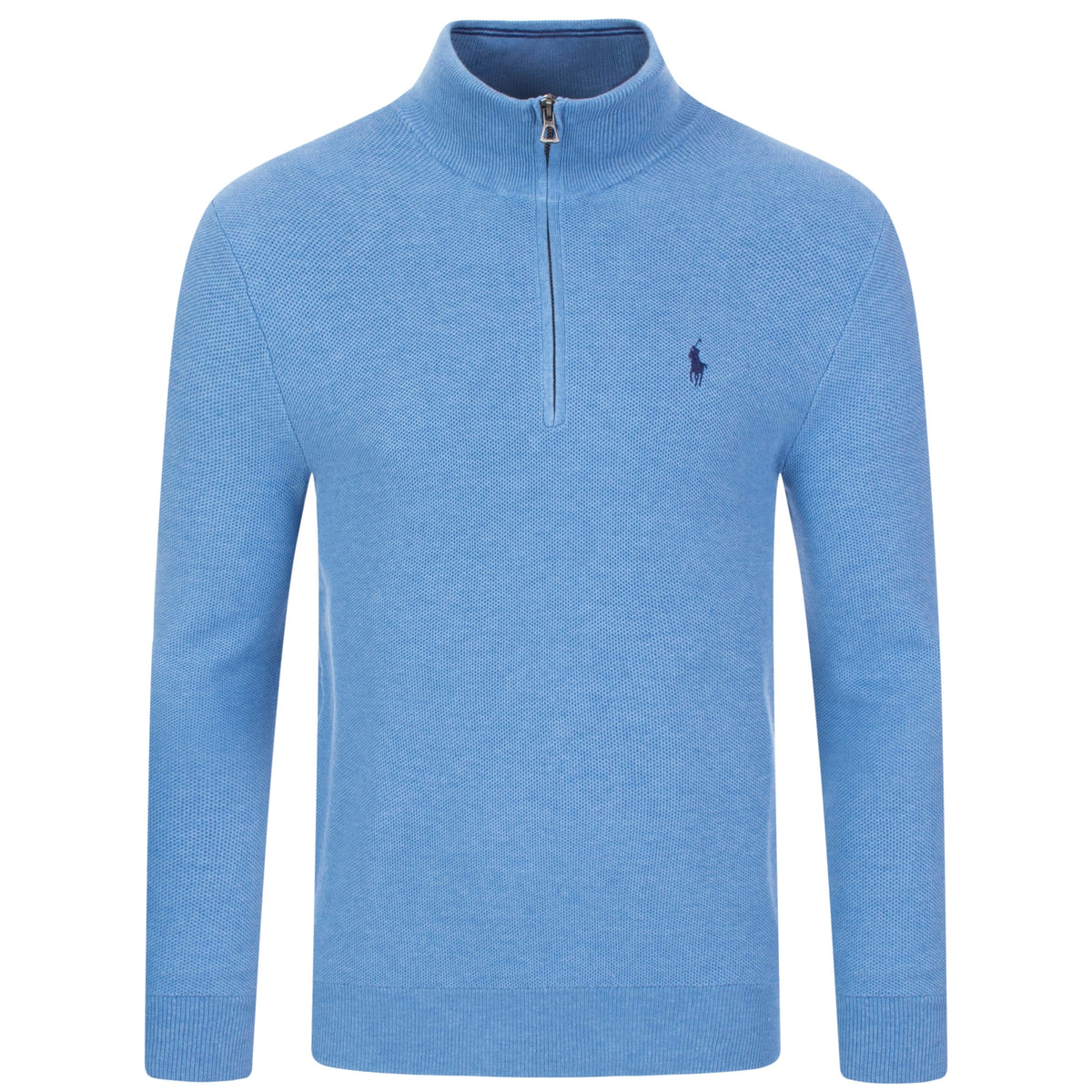 Half Zip Pima Cotton Jumper