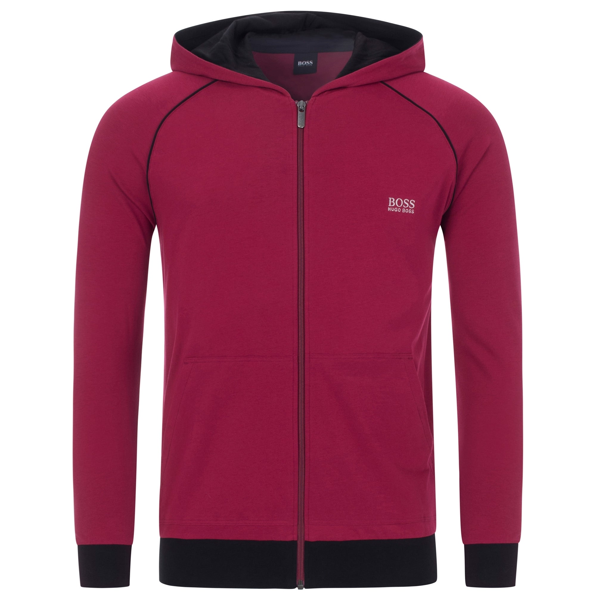 Bodywear Mix and Match Lightweight Zip Through Hoodie
