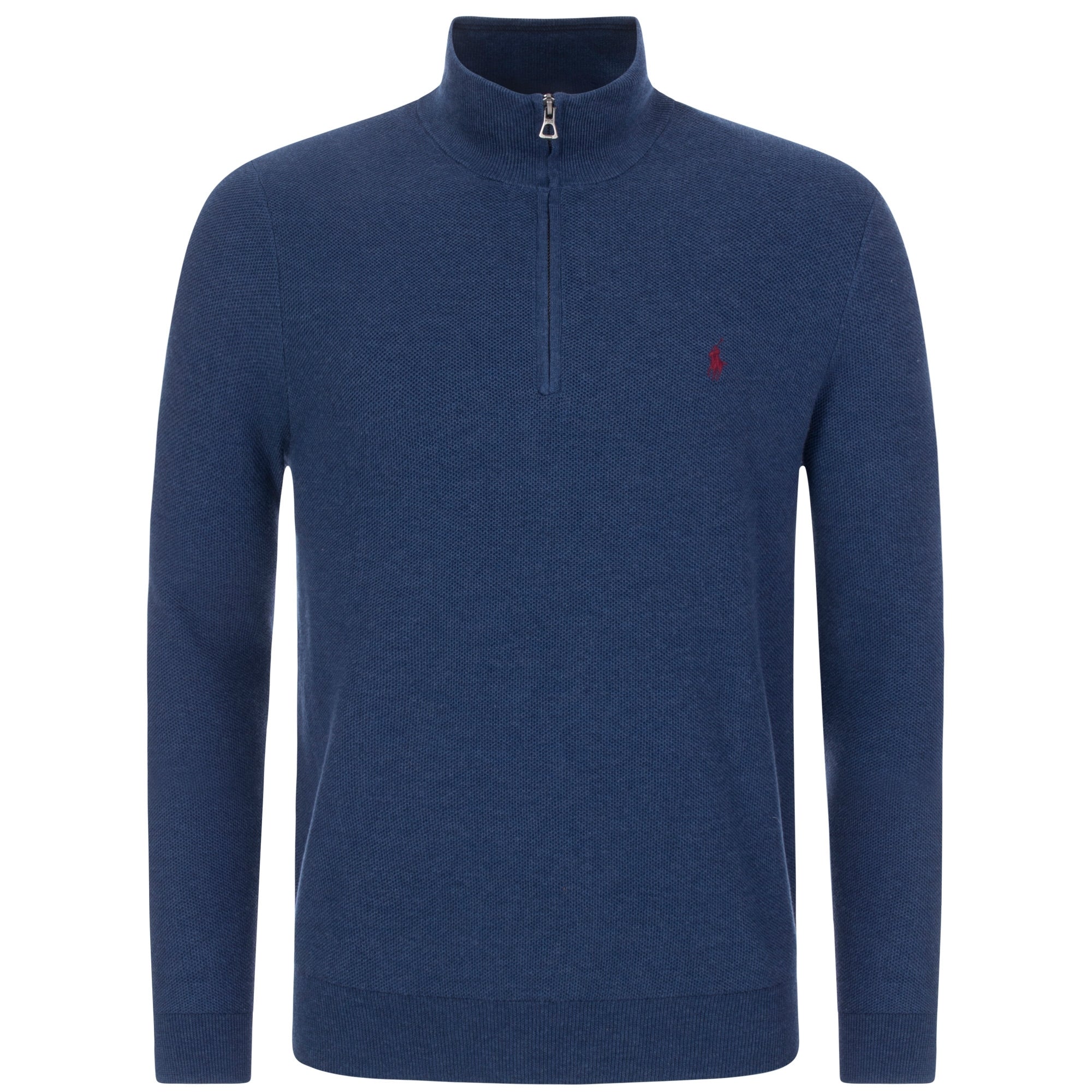 Half Zip Pima Cotton Jumper