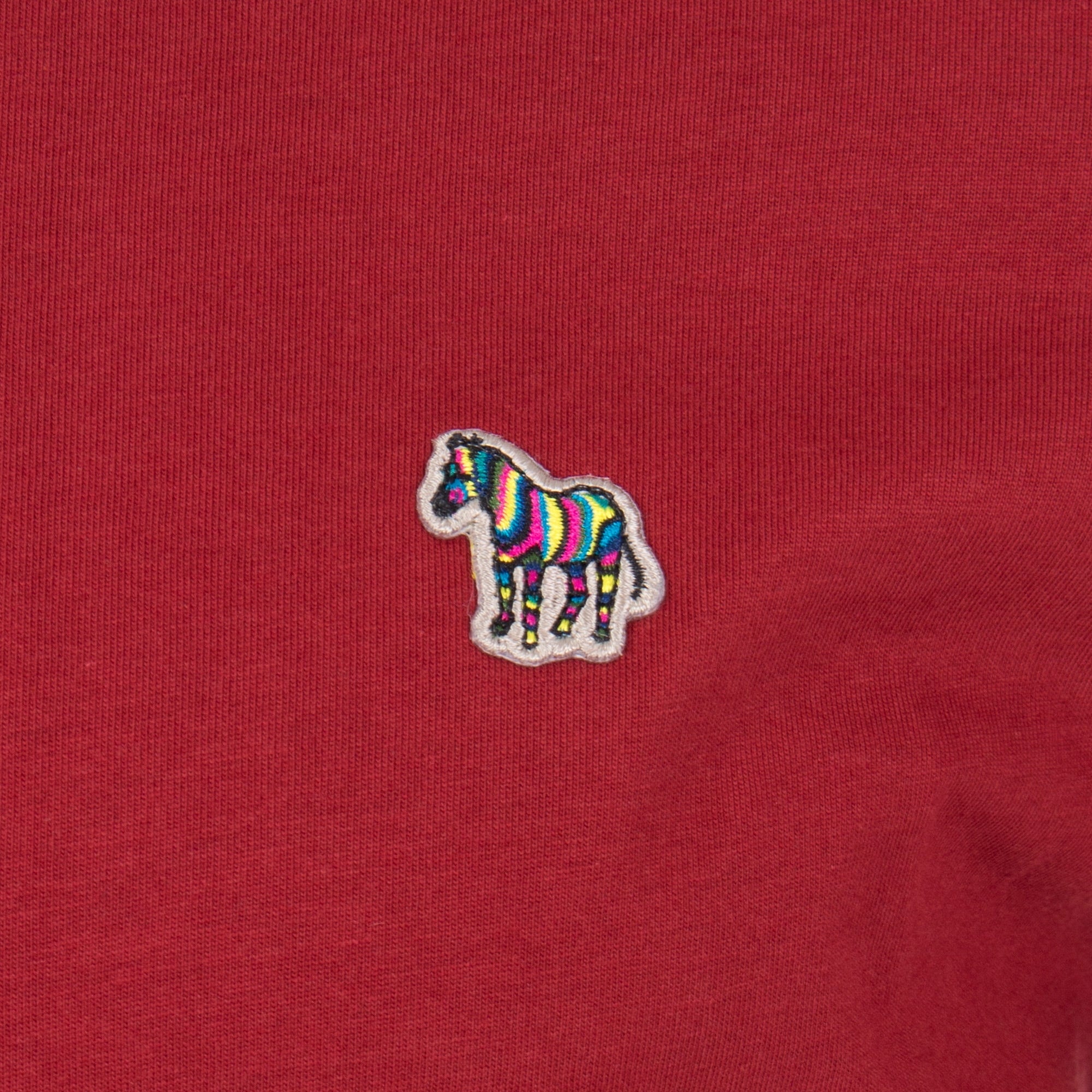 Regular Fit Longsleeve Zebra T-Shirt