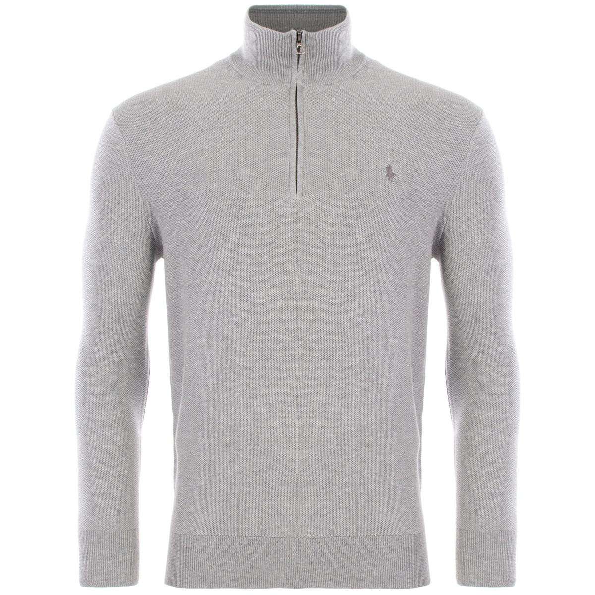 Half Zip Pima Cotton Jumper