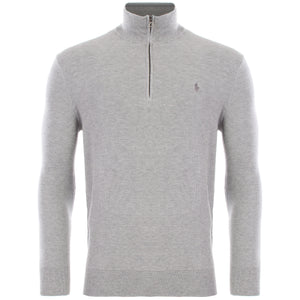 Half Zip Pima Cotton Jumper