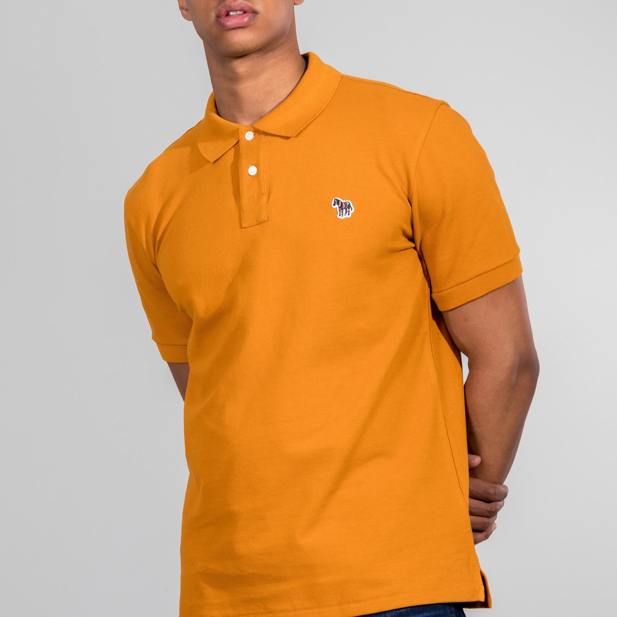 Regular Fit Zebra Logo Polo Shirt