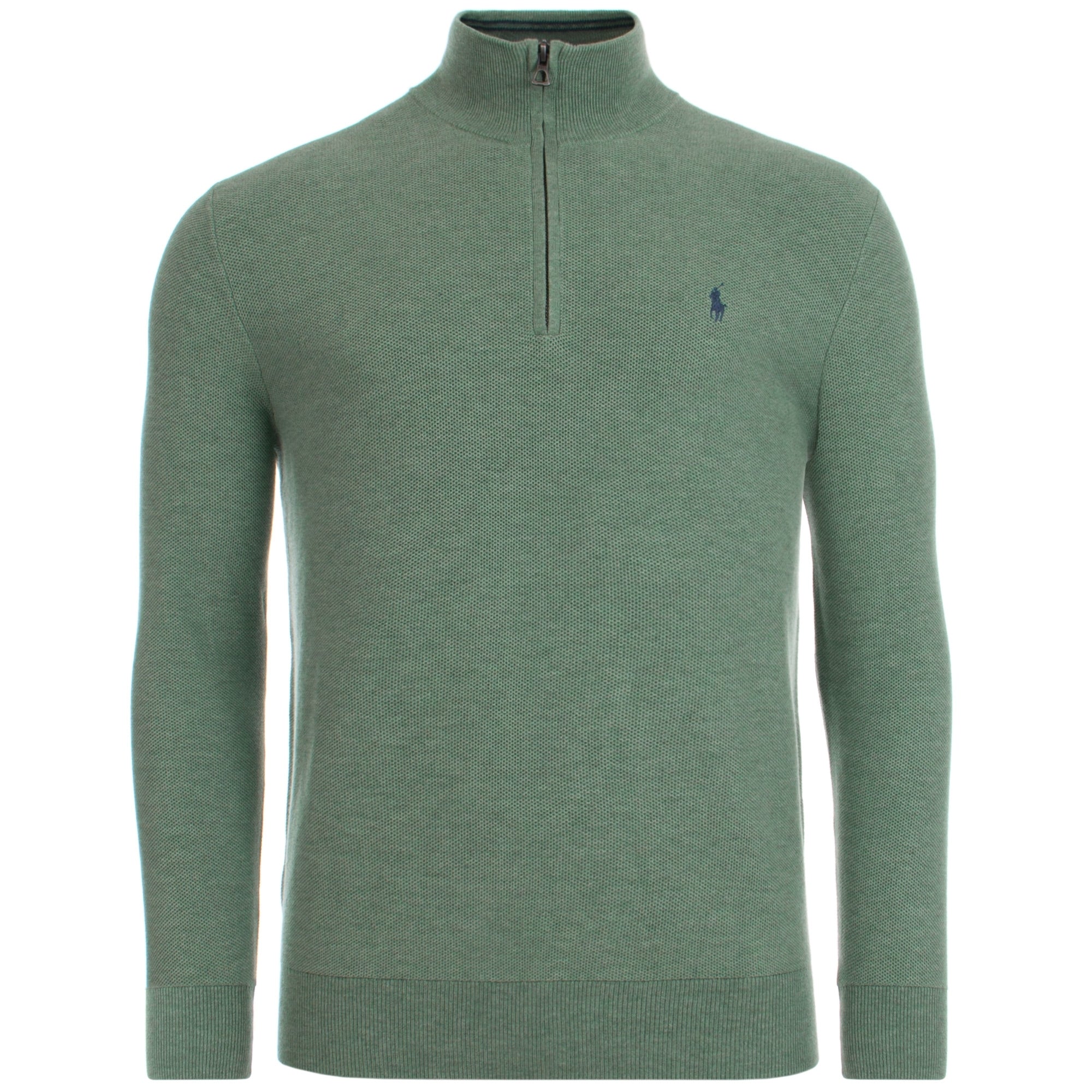 Half Zip Pima Cotton Jumper