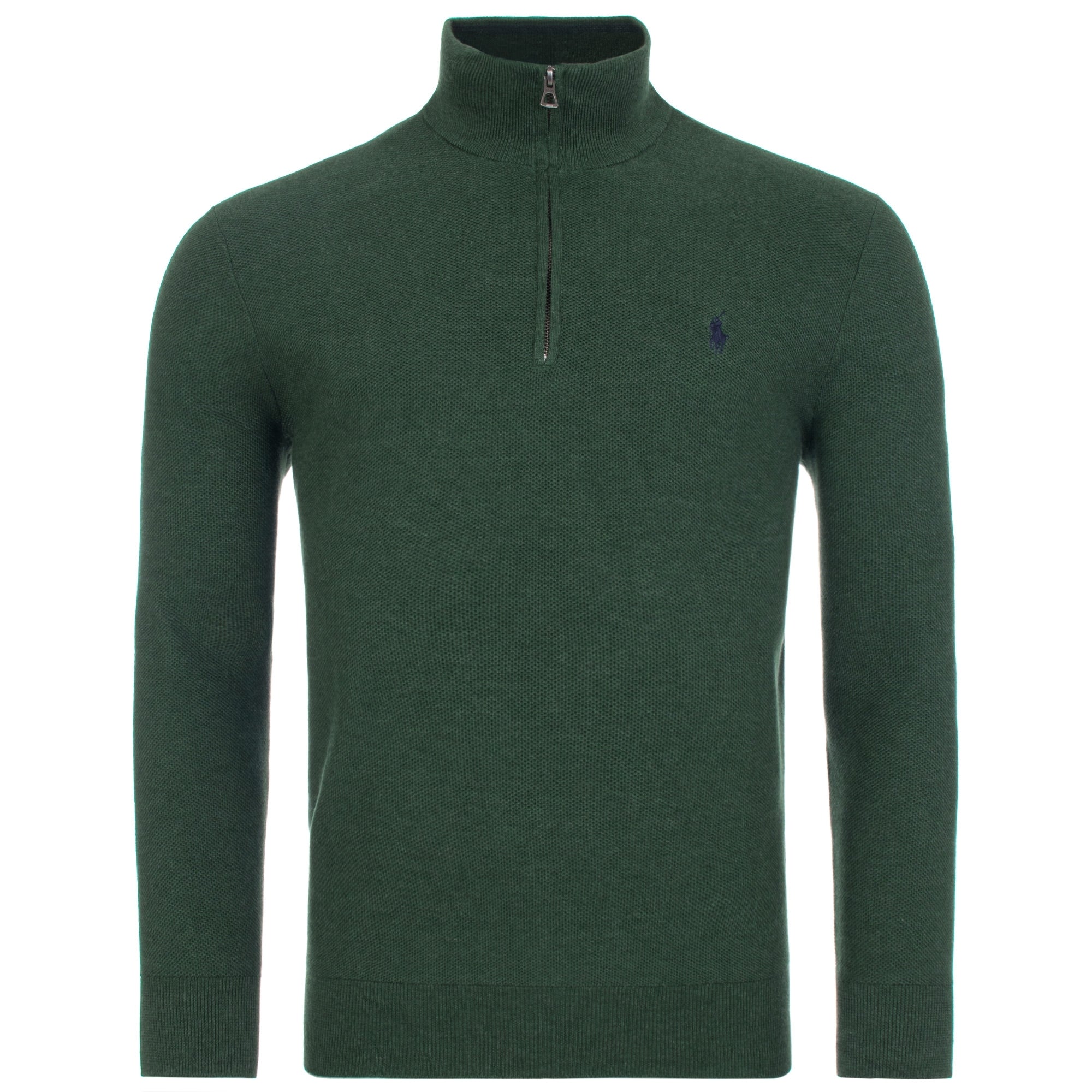 Half Zip Pima Cotton Jumper