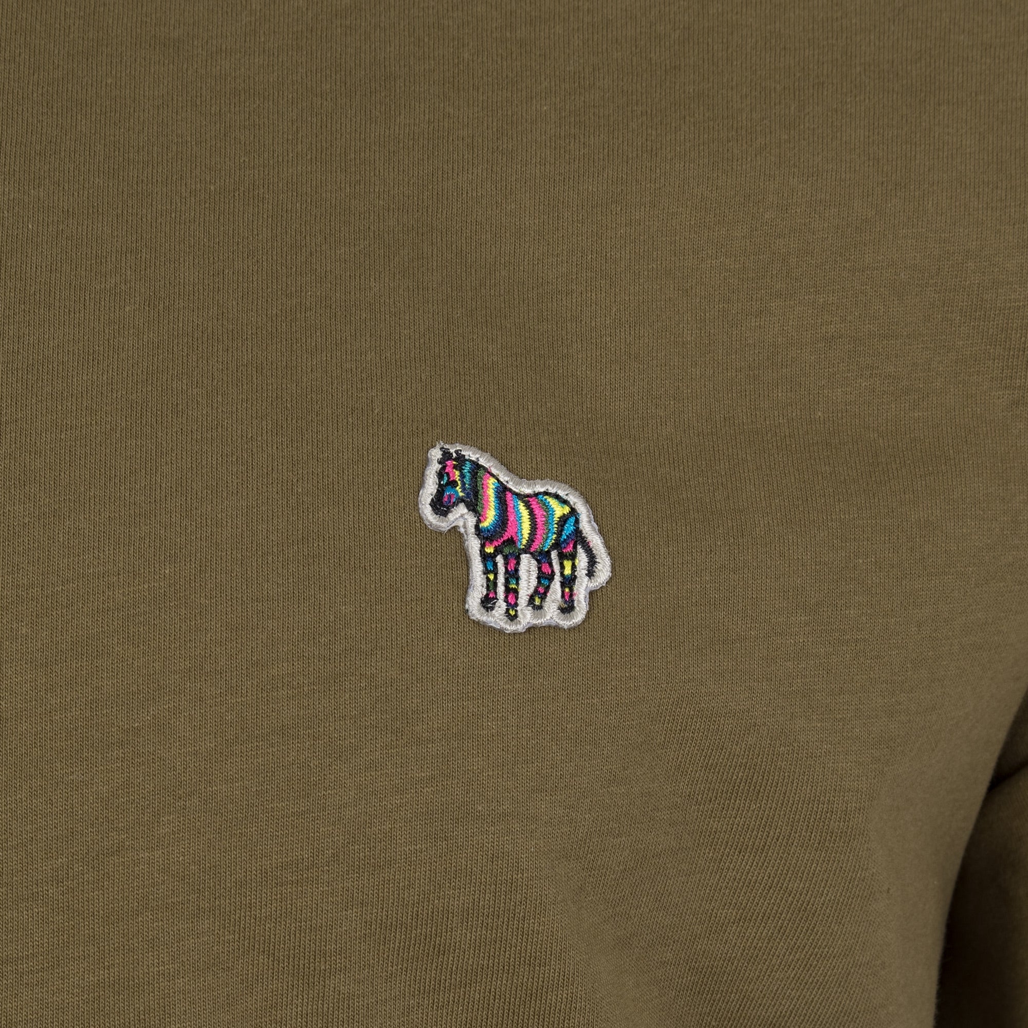 Regular Fit Zebra Logo T-Shirt