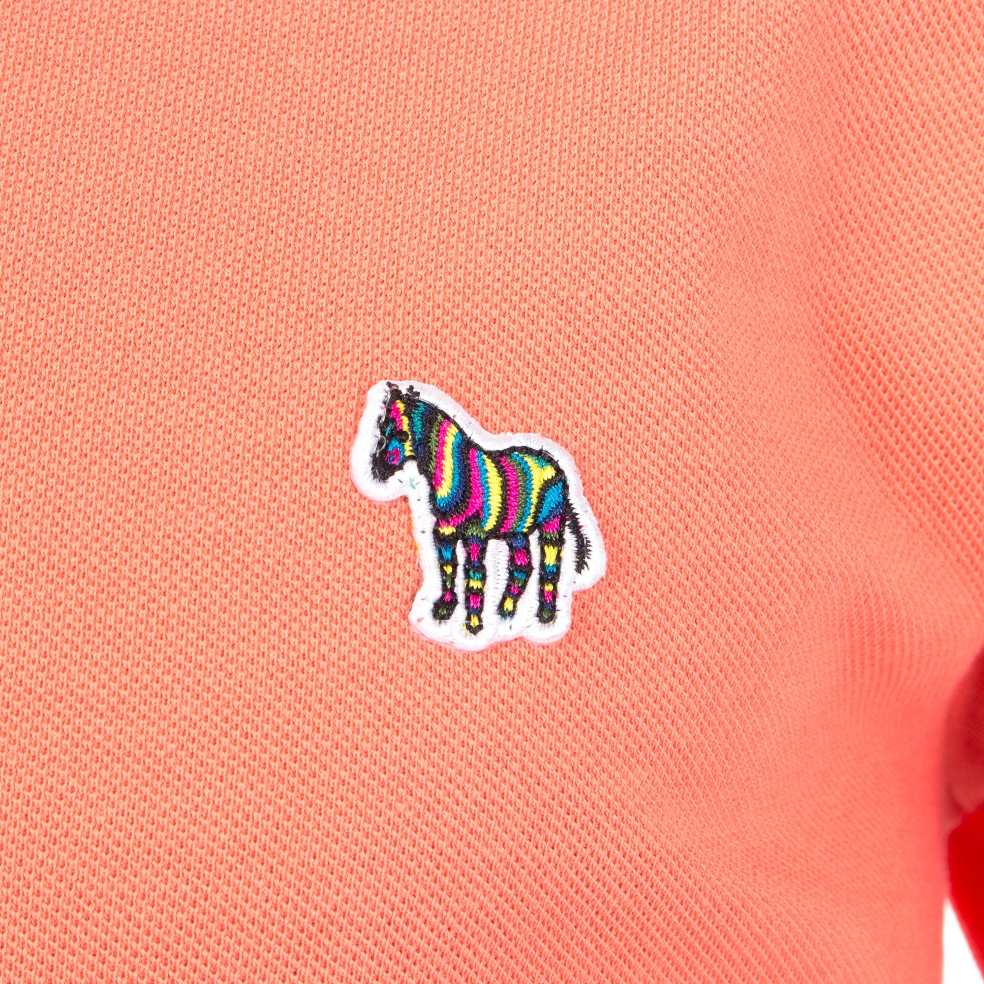 Regular Fit Zebra Logo Polo Shirt