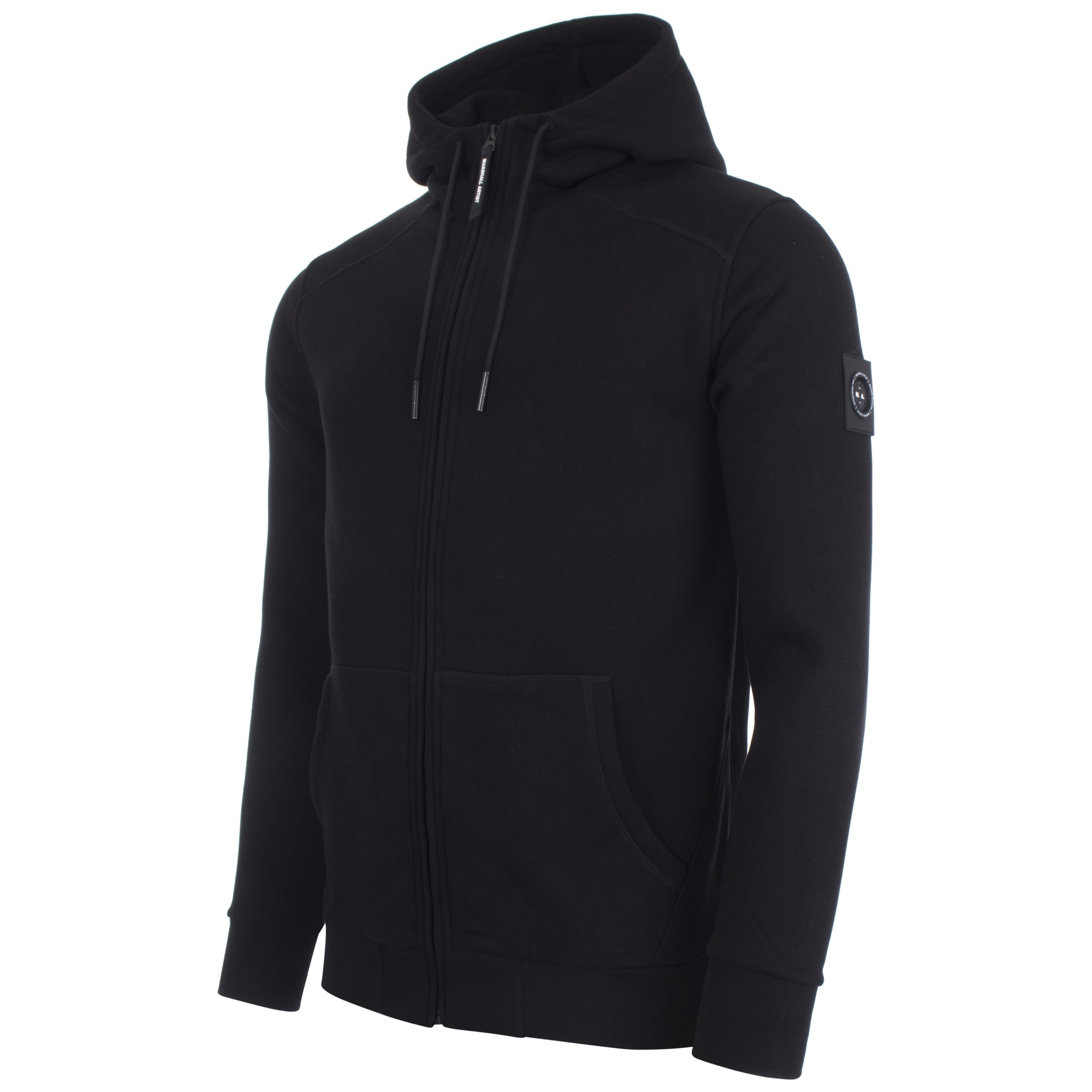 Zip-Through-Siren-Hoodie-Black-Marshall-Artist-EQVVS