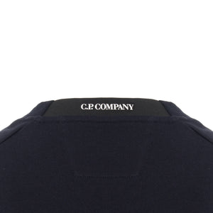 Diagonal Raised Fleece Lens Crew Sweatshirt