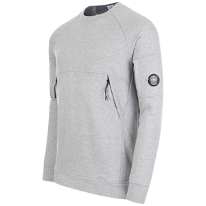 Diagonal Raised Fleece Lens Utility Sweatshirt