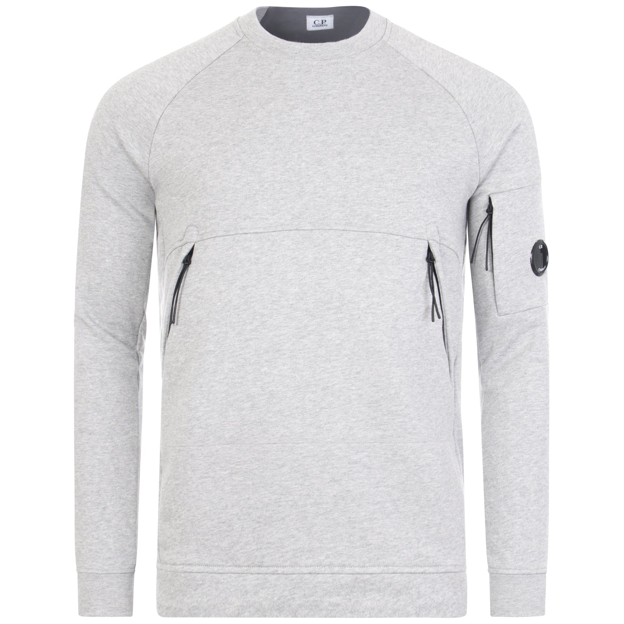 Diagonal Raised Fleece Lens Utility Sweatshirt