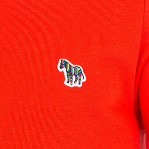 Crew Neck Zebra Logo Sweatshirt