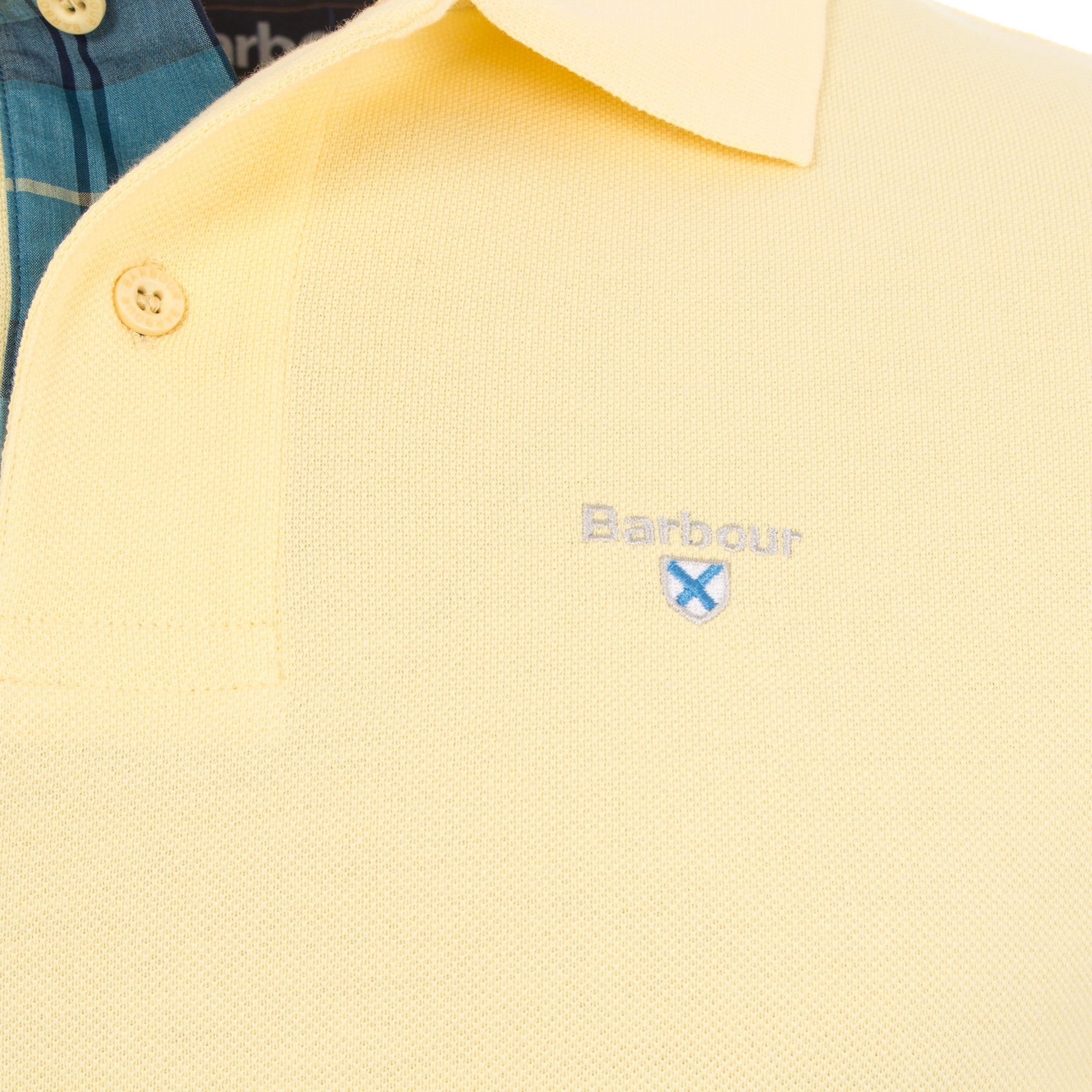 Tartan Piqué Polo Shirt