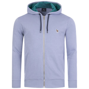 Zebra Logo Zip Through Hoodie